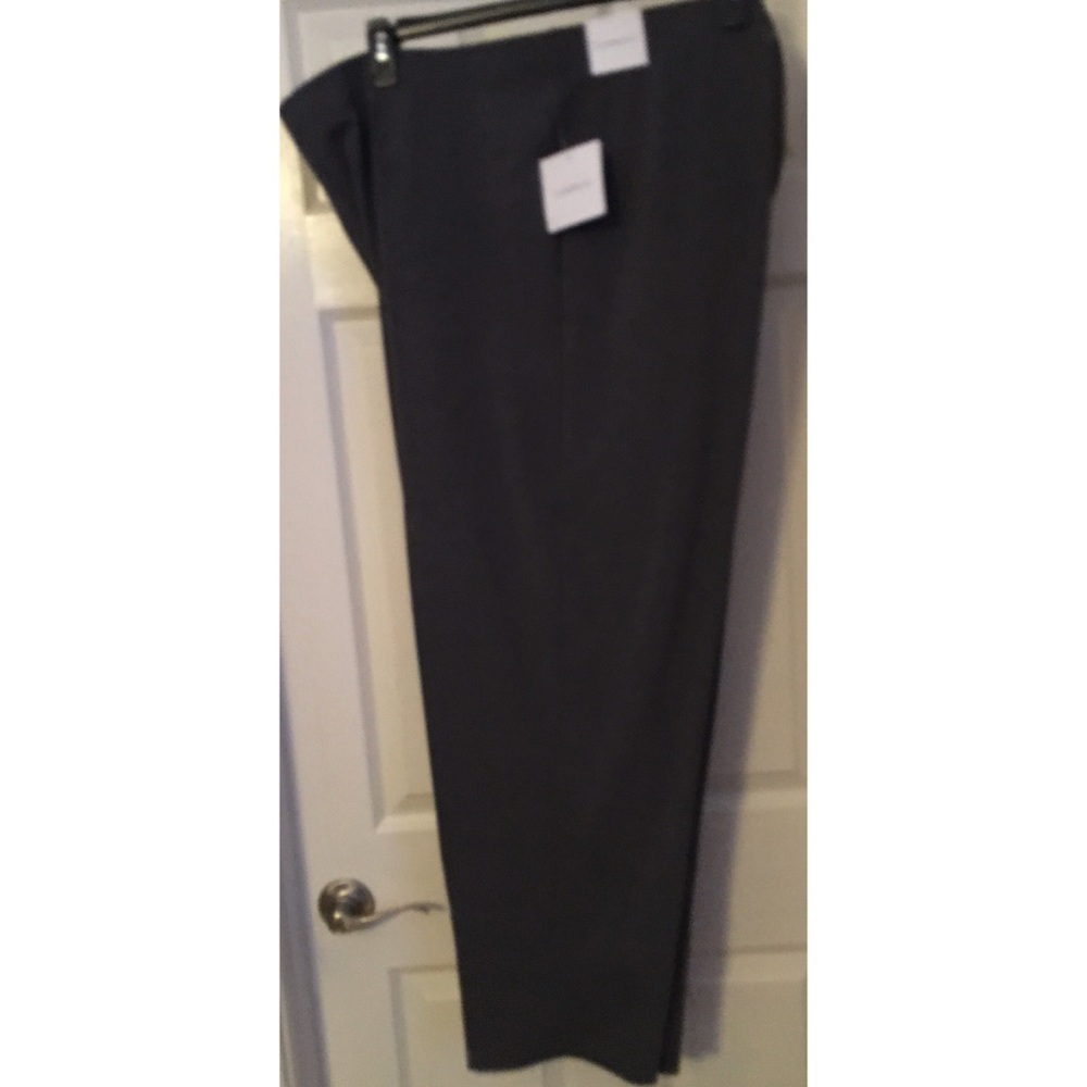 Women’s Dressy Stretch Pants, Gray, Size 3X